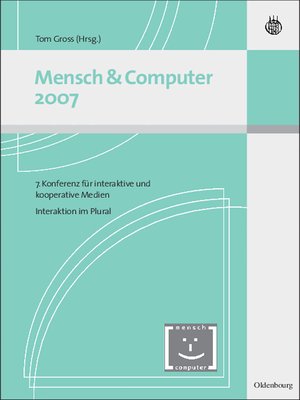 cover image of Mensch & Computer Interaktion 2007